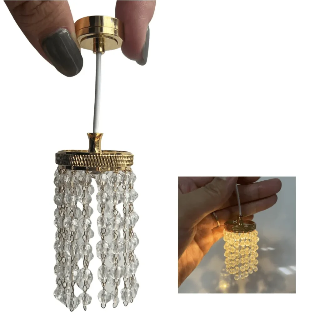 Miniature chandelier